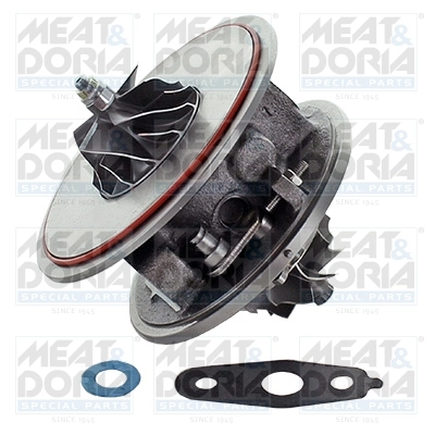 Core assembly, turbocharger